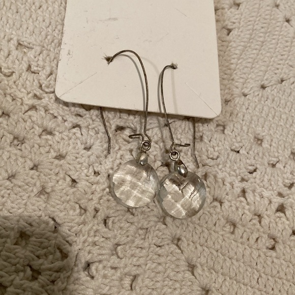 Rainbow prism hoop earrings - Picture 3 of 3